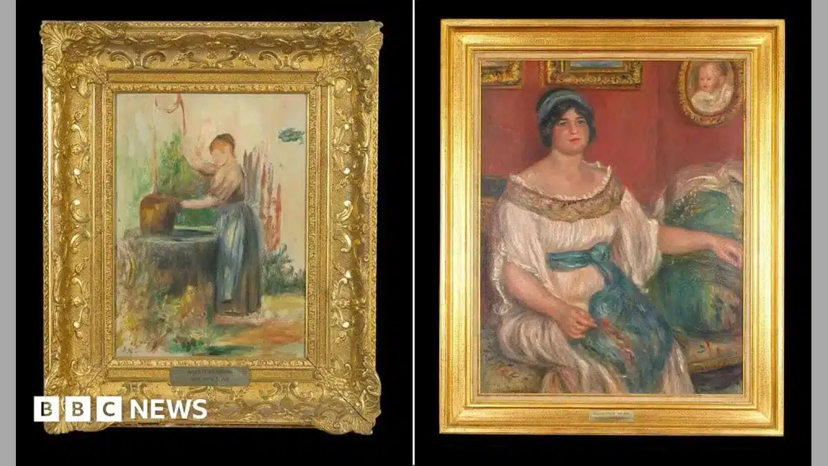 Renoir Museum Robbery #lemondefr #renoirpainting #robbery