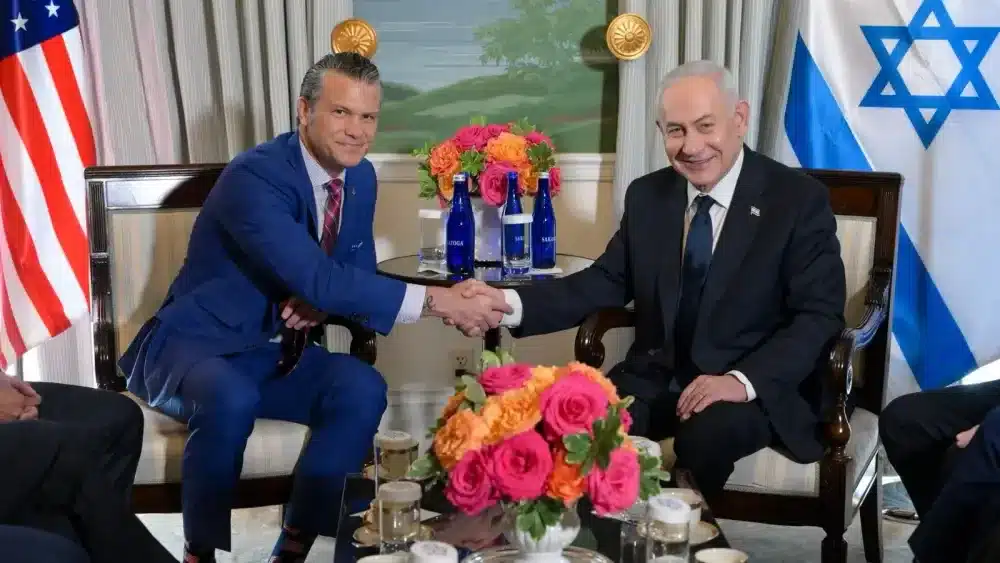 Netanyahu, Hegseth 'Reaffirm the Strength' of US-Israel Defense ...